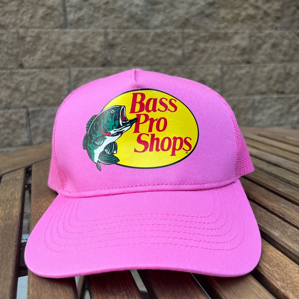 Bass Pro Shops Pink Fishing Cap